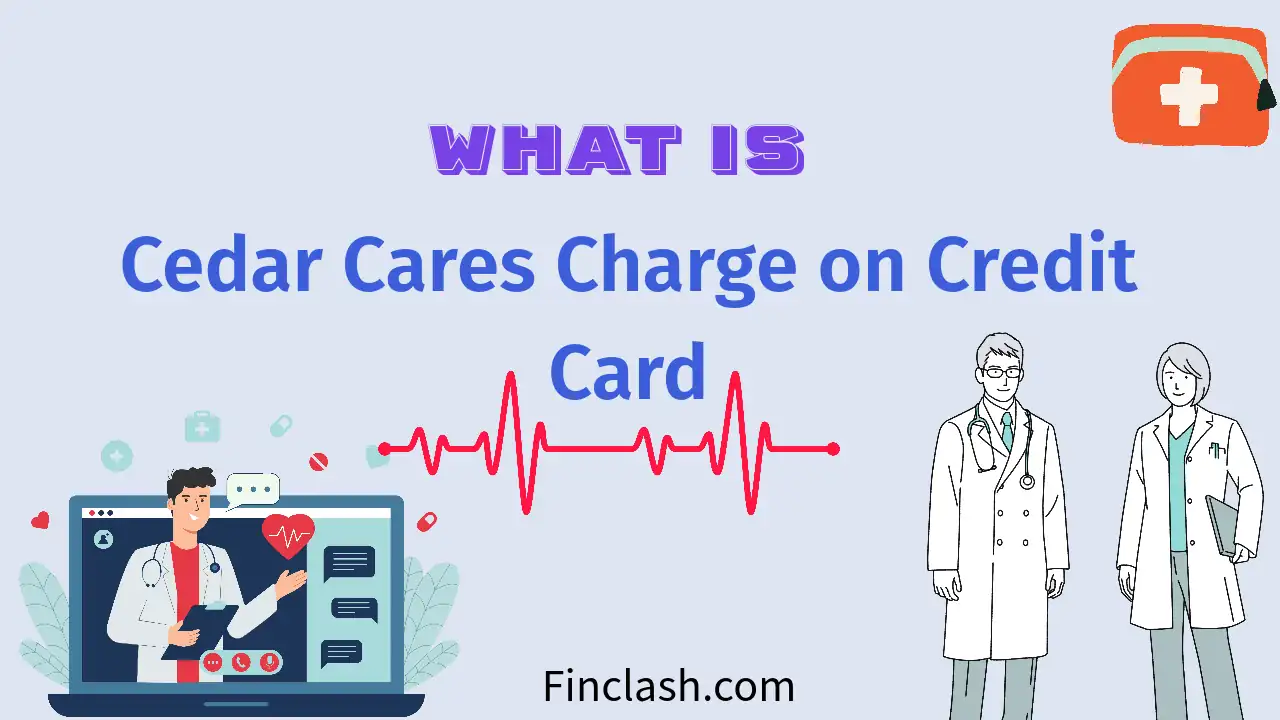 Cedar Cares Charge on Credit Card