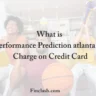 Performance Prediction atlanta ga charge on credit card