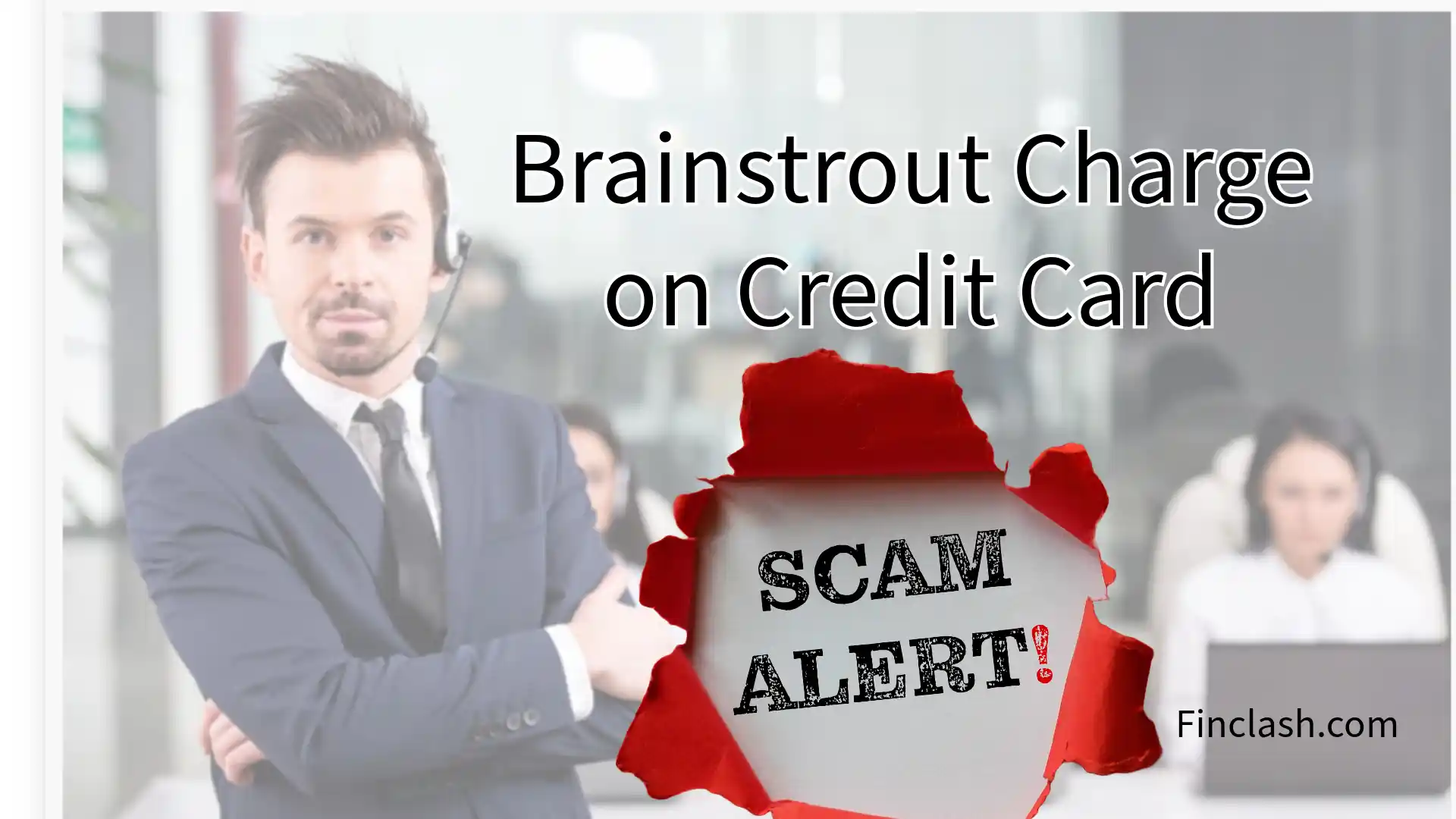 Brainstrout Charge on Credit Card