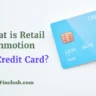 Blue Credit card a text on it What is Retail Inmotion Charge on Credit Card