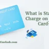 Light Blue credit card card text on it Starapps Charge on Credit Card